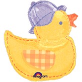 Large Shape Hugs Stitches Duck Balloon