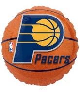 18" NBA Indiana Pacers Basketball Balloon