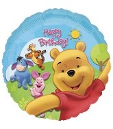 18" Winnie the Pooh & Friends Sunny HBD