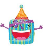24" Happy Present Party Animal Balloon