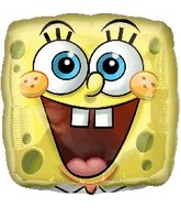 18" SpongeBob Balloon Square Face Foil