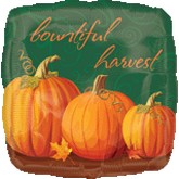 18" Autumn Bountiful Harvest Balloon