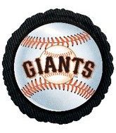 18" MLB San Francisco Giants Baseball Balloon