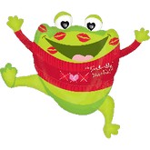 30" Toad-ally Kissable Large Balloon