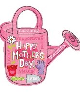28" Happy Mother's Day Watering Can Balloon