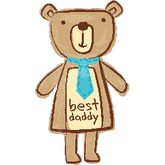 35" Best Daddy Bear