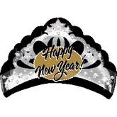 Jumbo Happy New Years Tiara Balloon