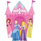 35" Disney Princesses 1st Birthday Castle Balloon