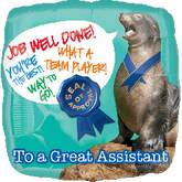 18" Great Assistant Seal Balloon