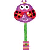 18" Get Well Ladybug Uplifter Balloon