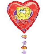 21" Sweets For the Sweets Spongbob Balloon